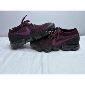 Nike Air VaporMax Flyknit 2.0 Maroon Purple Running Shoes Sneakers Mens 8